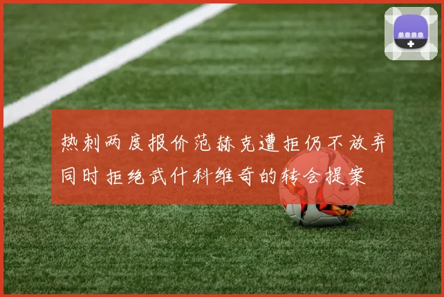 热刺两度报价范赫克遭拒仍不放弃同时拒绝武什科维奇的转会提案